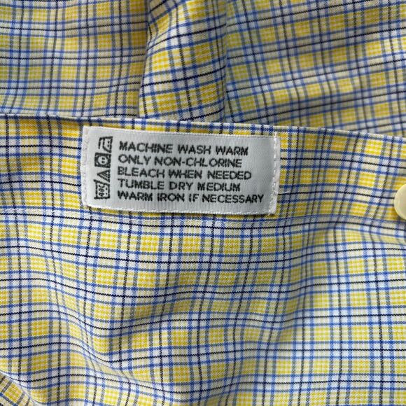 2 Kirkland Signature Men's Long Sleeve Shirts Size 17-35 Extra LongNon-Iron - Picture 6 of 13